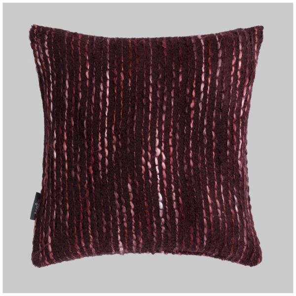 Sarev Lily Kırlent 45x45cm -Bordo