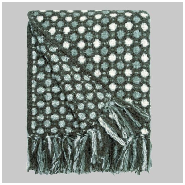 Sarev Hermia Throw-Yeşil