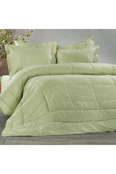 Zebra Casa Muddy Uyku Seti Yeşil Çift Kişilik