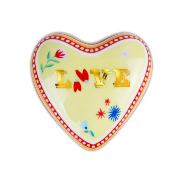 Baci Milano  Mamma Mia ''Love'' Yazılı Dekoratif Obje 9,5 cm x 4 cm