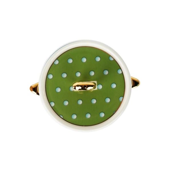 Lucky Art Estelle Bone Kulplu Kavanoz 16 cm