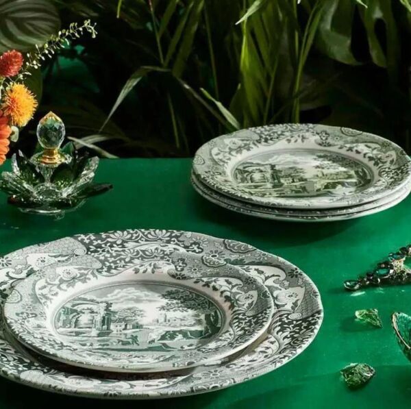 Spode Green Italıan 20 Cm Pasta Tabağı
