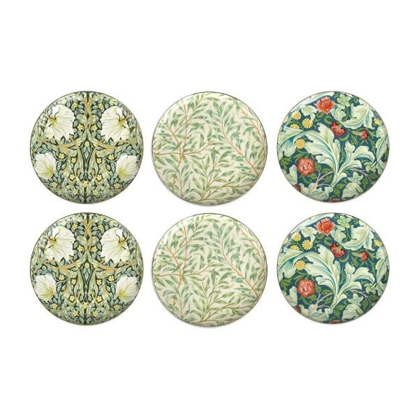 Lucky Art Sylva Bone 27cm 6lı Tabak Seti