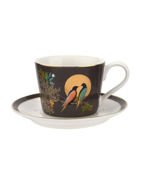 Portmeirion Chelsea Coll.Esp. Fincan + Tabağı Gri