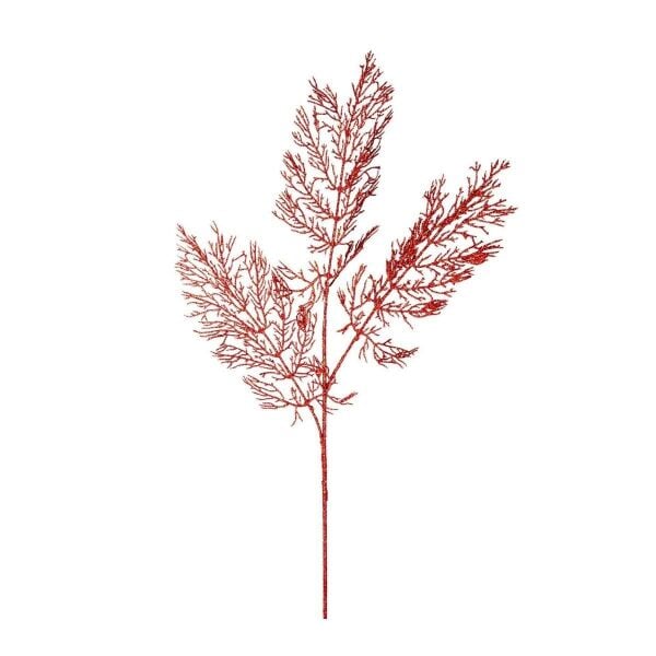 Yapay Simli Dal Kırmızı 76 Cm.