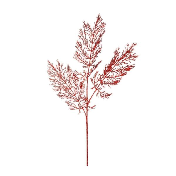 Yapay Simli Dal Kırmızı 76 Cm.