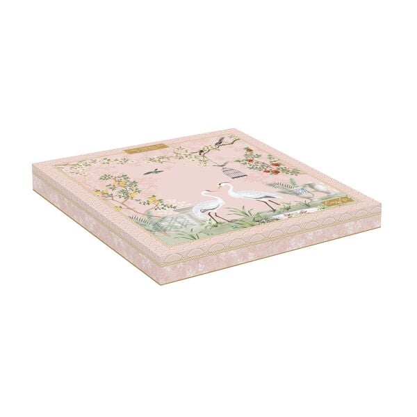 Easy Life Jardin de Reves  Porselen Kek Servis Tabağı 32 cm Dilimleyicili