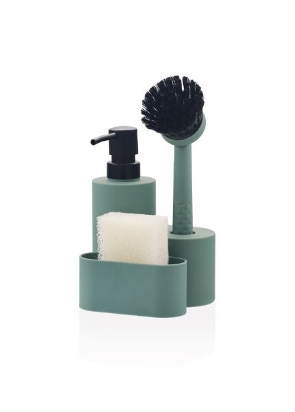 The Mia Round Sıvı Sabunluk Seti Yeşil