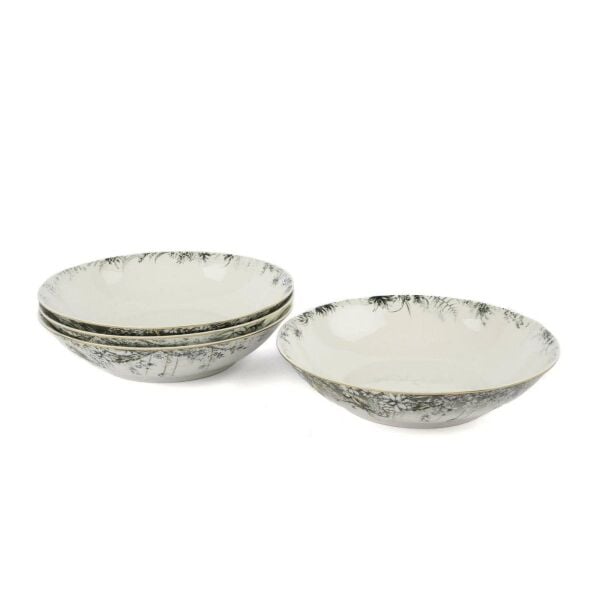 Mikasa Moor Plomo 4lü Çukur Tabak 21cm