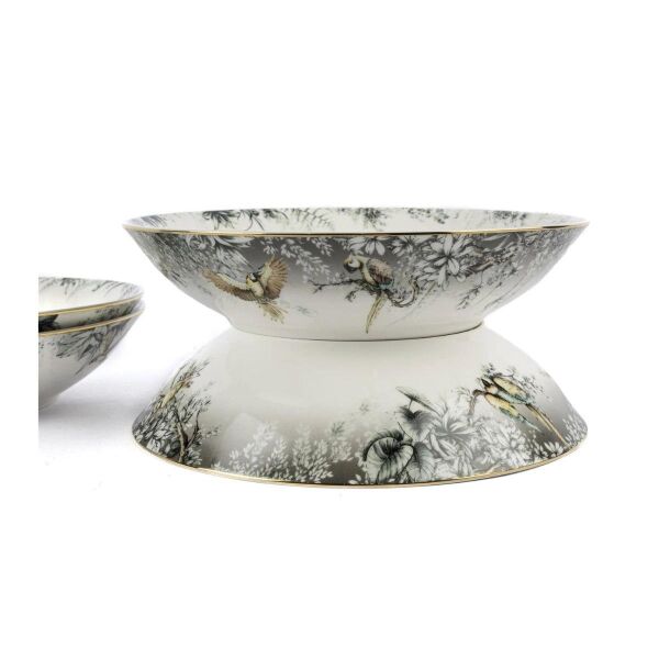 Mikasa Moor Plomo 4lü Çukur Tabak 21cm