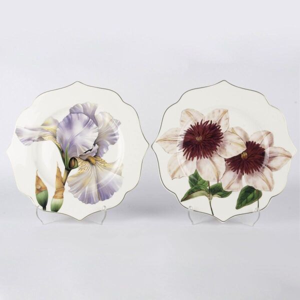 Mikasa Moor Art Of Botanica Lila 2li Talı Tabağı 21cm