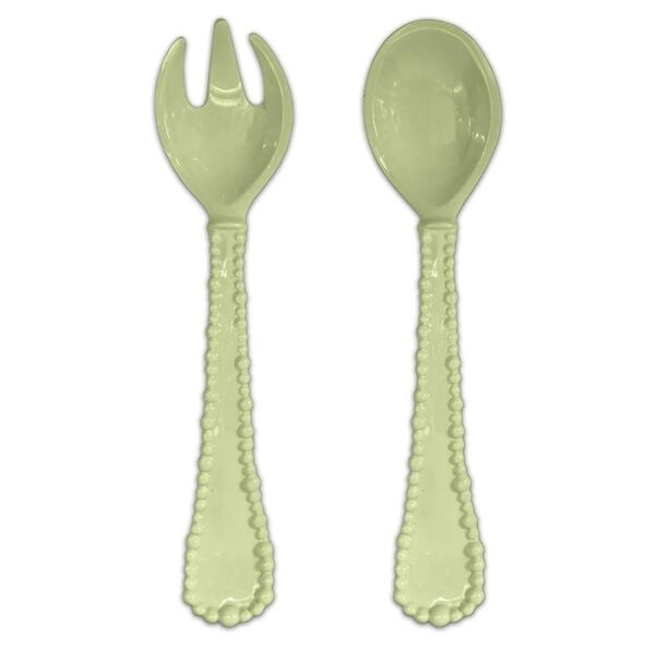 Baci Milano Jk&K Melamin Salata Servislik 30x7 cm - Yeşil