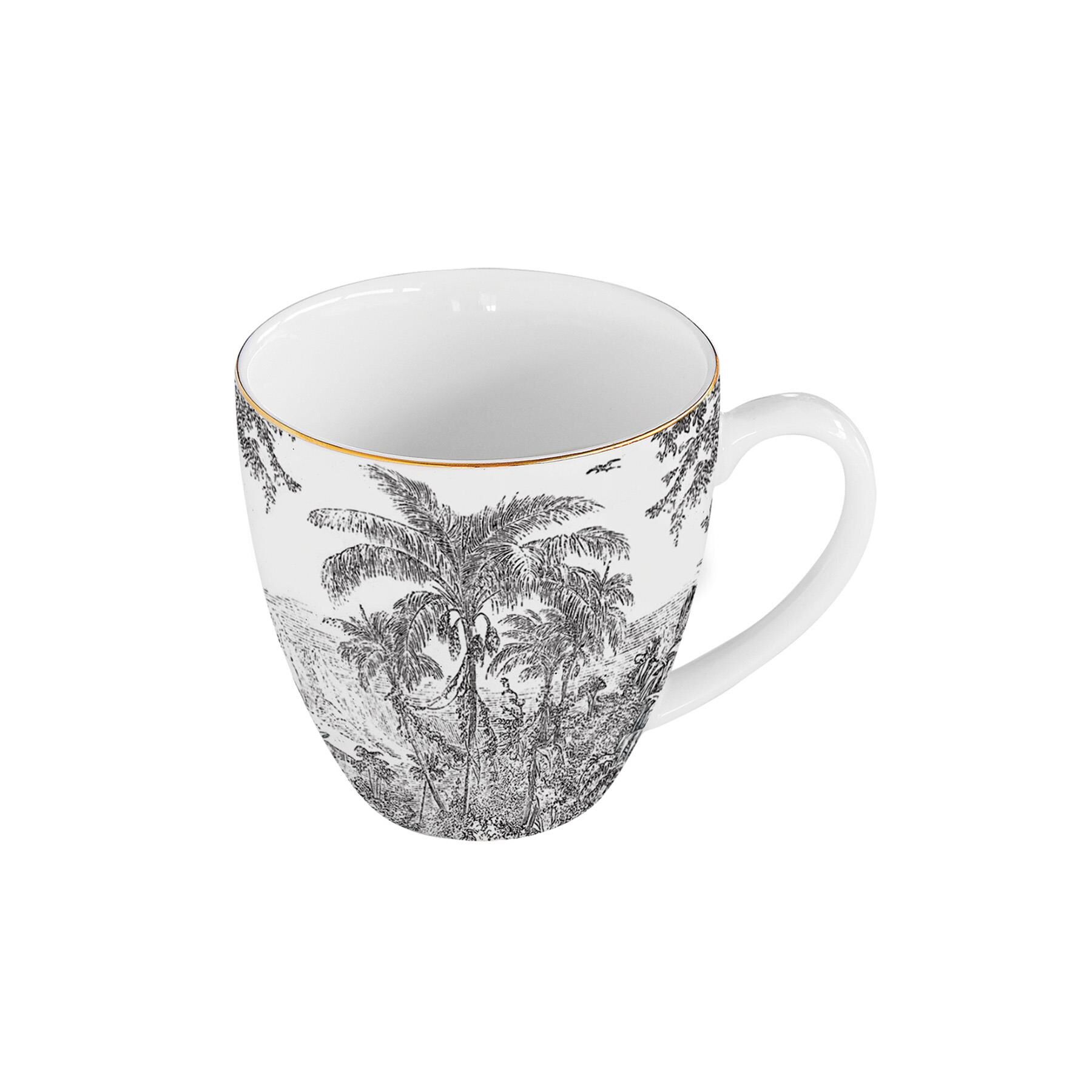 Easy Life Rain Forest Porselen Mug 320 ml