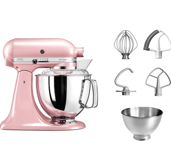 KitchenAid Artisan 5KSM175PSESP Silky Pink 300 W 4.8 Lt Mutfak Şefi