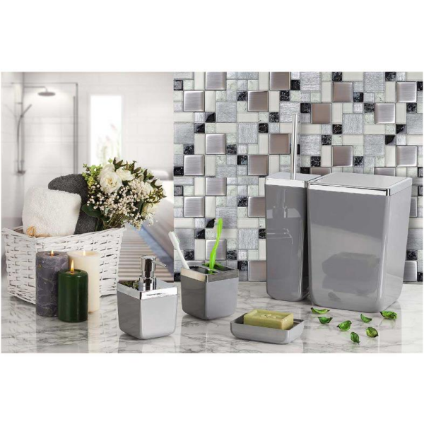 Primanova M-Sas01-07 Banyo Seti Toskana Gri