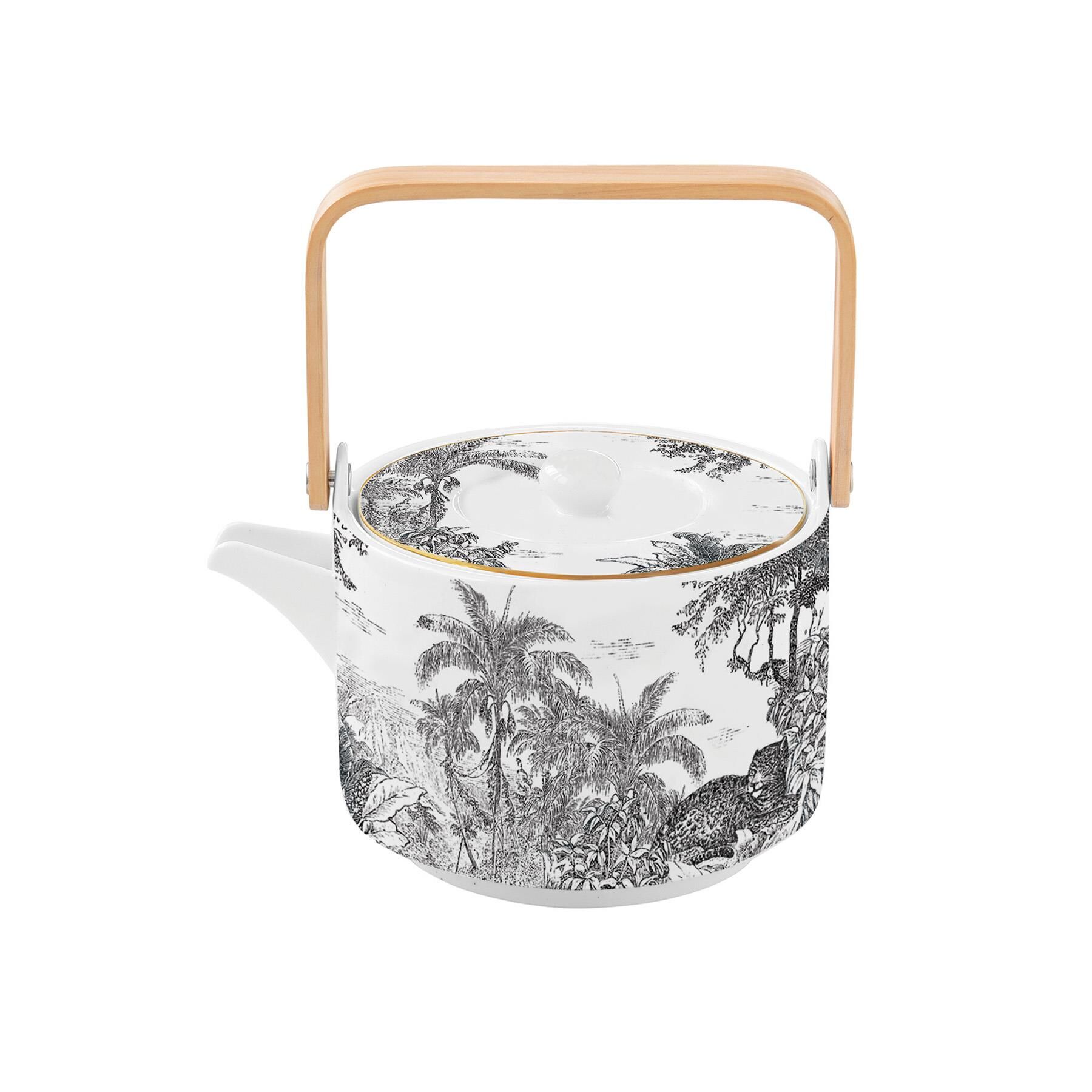 Easy Life Rain Forest Porselen Demlik 800 ml