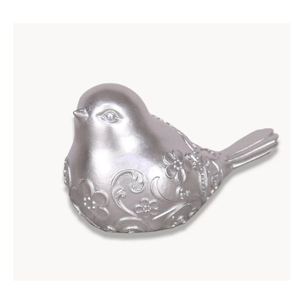 Selim Dekor Birdy Dekoratif Obje Gümüş