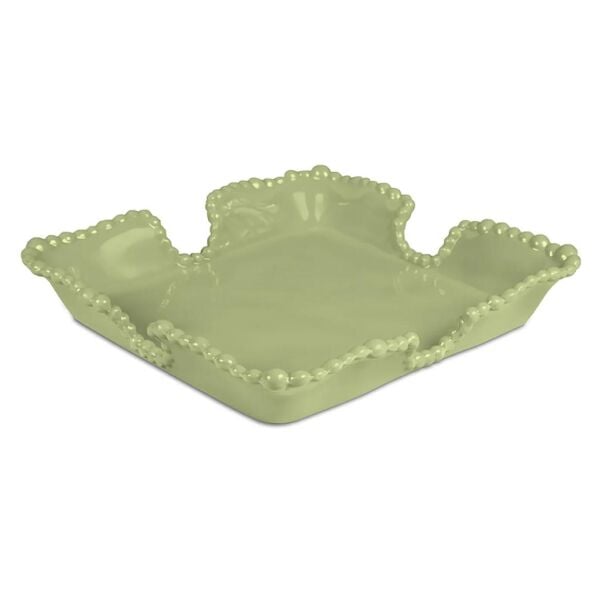Baci Milano Jk&K Melamin Peçetelik 25x25 cm - Yeşil