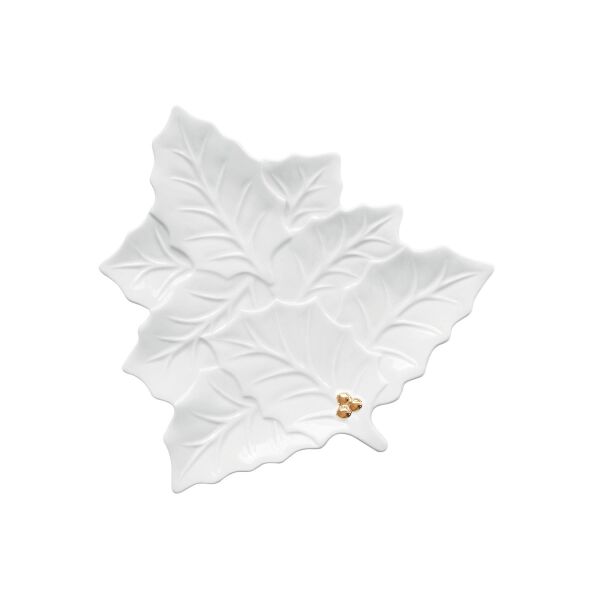 Easy Life Porselen Tabak 22,0x22,0 cm - Beyaz