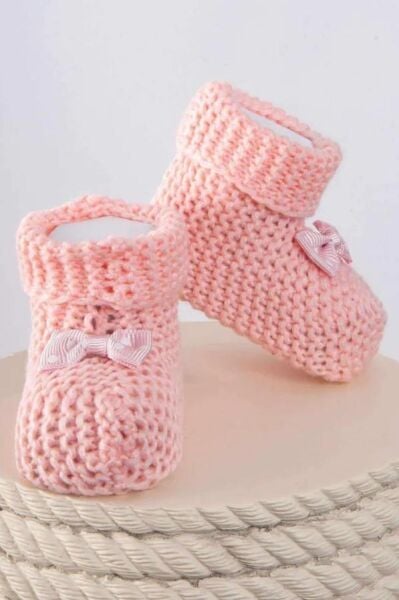 Nazik Home Funny Bebek Patiği Pembe Standart