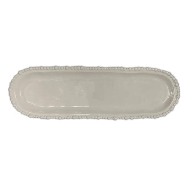 Baci Milano Jk&K Melamin Oval Servis Tabağ 44ı-Kahverengi