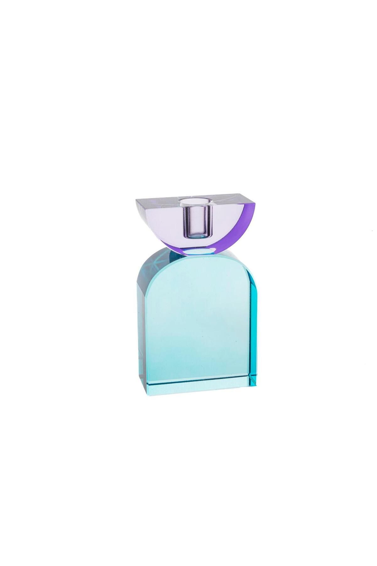 Mikasa MoorTurkuaz Mor Cam Mumluk 8x4x15 cm