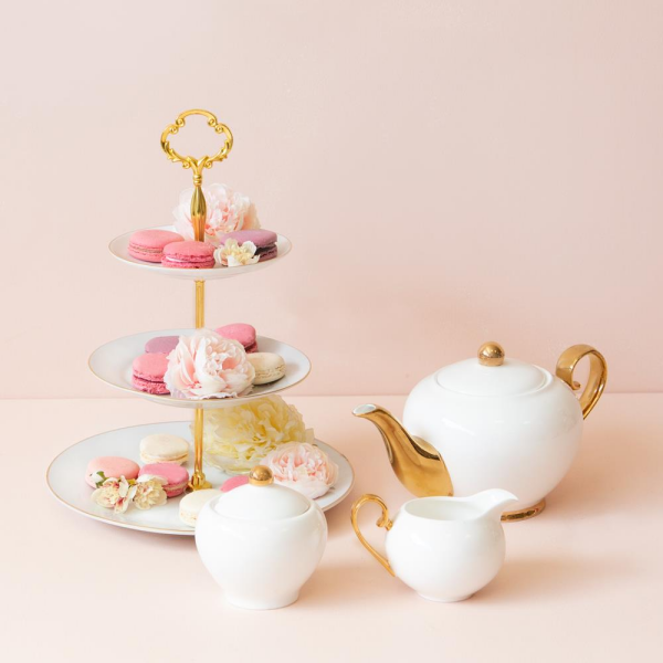 Cristina Re 3 Tier Cake Stand Ivory