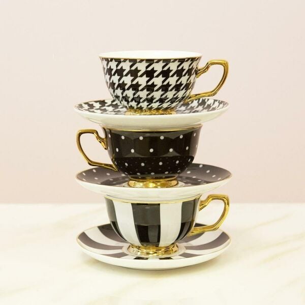 Cristina Re Teacup Ebony Stripes