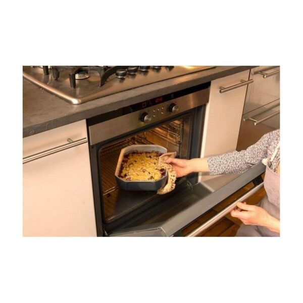 Pyrex 295B004/7145 Dikdörtgen Fırın Kabı Gri 33 x 22 x 7 cm 3,2 Lt