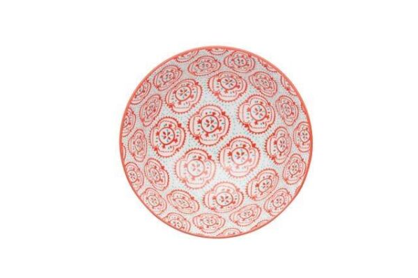 Mikasa Glazed Sırlı Seramik Kase Sarı Çiçek Desenli