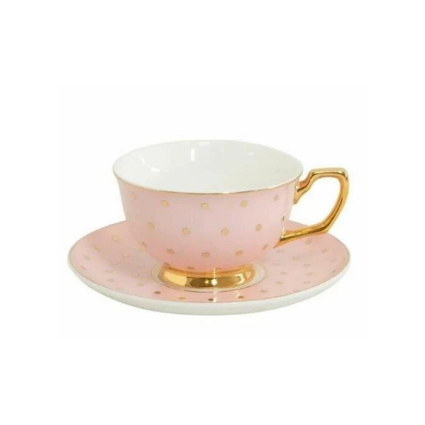 Cristina Re Teacup Polka Gold Blush