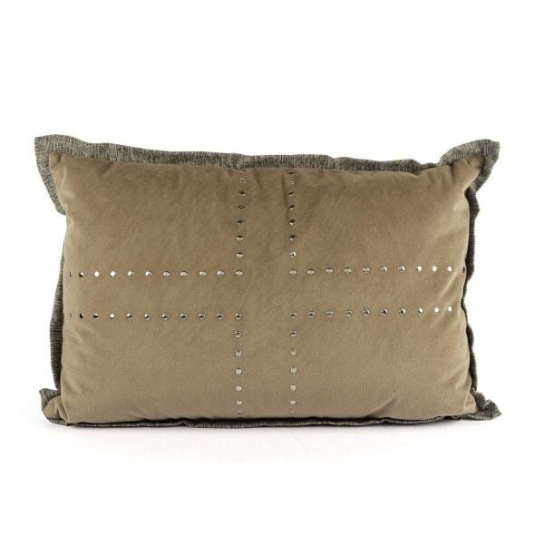 Mikasa Moor Love Bej Gri Zımbalı 40x60 Yastık