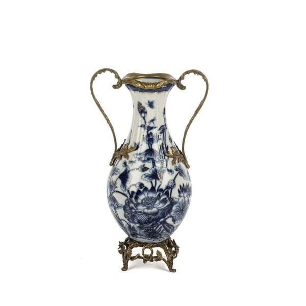 Mikasa Moor Mavi Dekor Vazo 22x35cm