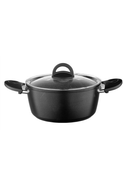 Leggno Neo2121set04 7 Parça Granit Set 18 Cm & 22 Cm Derin Tencere