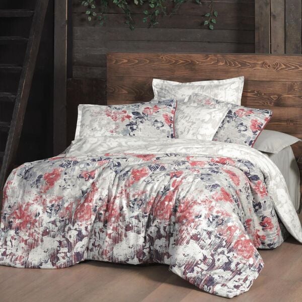 Sarev  Margaret Flanel Nevresim Takımı Tek Kişilik 1 Yastık Pembe