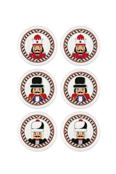 The Mia Nutcracker Çerezlik 6 Parça 10 cm