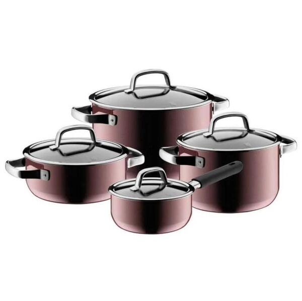 WMF Fusiontec Tencere Seti 4 Parça Pembe Kuartz