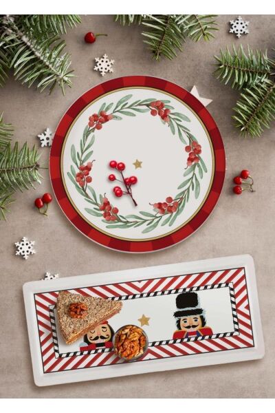 The Mia Globe Servis Tabağı 6'lı Seti 26 cm