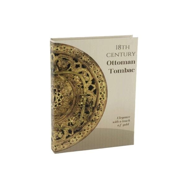 Mikasa Moor Ottoman Tombac Kitap Kutu 28x22x4cm