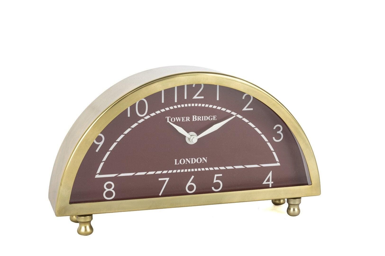 Mikasa Moor Gold Bordo Masa Saati 29x17cm