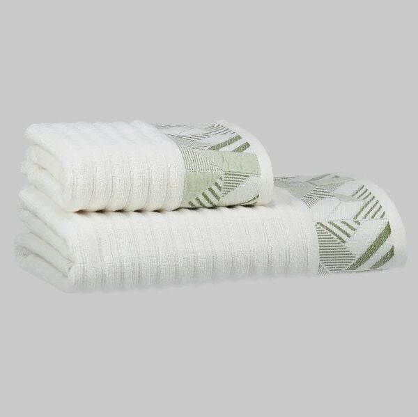 Sarev Penta 50x90 cm Havlu-Ekru