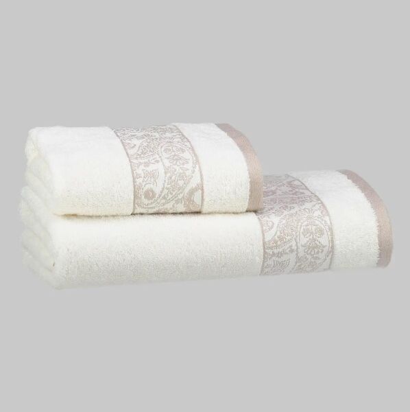 Sarev Dena 50x90 cm Havlu-Ekru