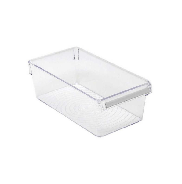 Primanova Dolap Raf Düzenleyici Kutu Plastik Şeffaf Naturel 290 x 150 x 100 Mm