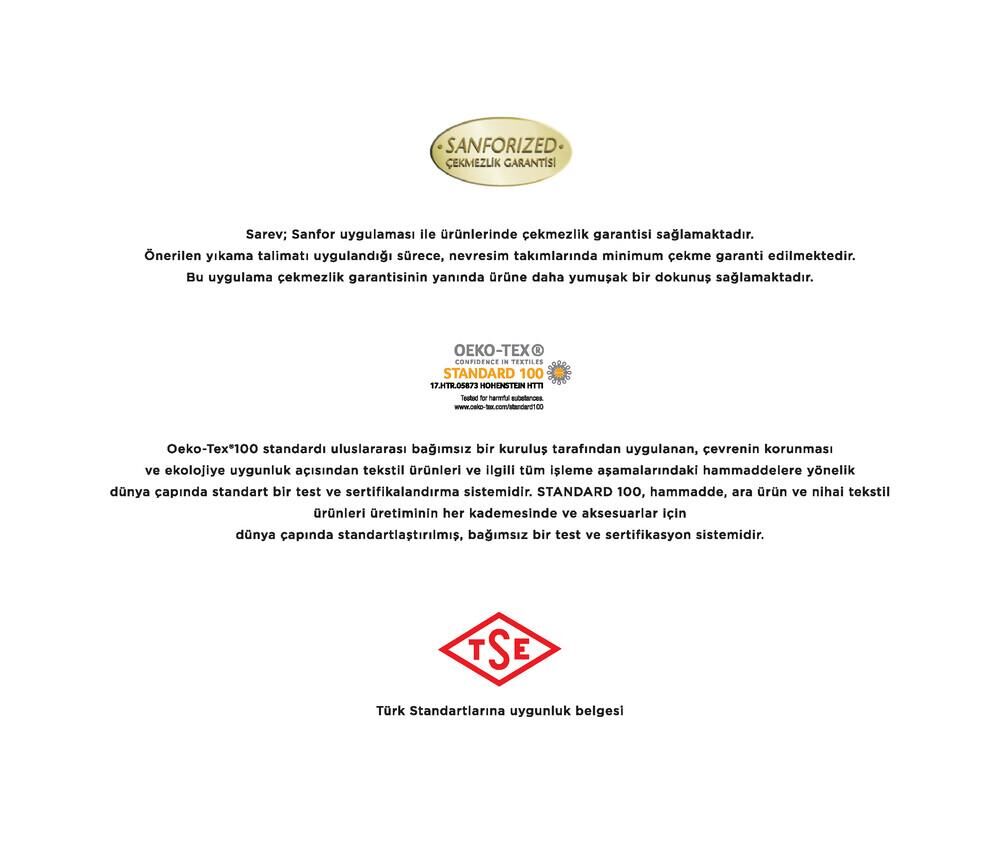 Sarev Doryana Flanel Nevresim Takımı Çift Kişilik 2 Yastık Bordo