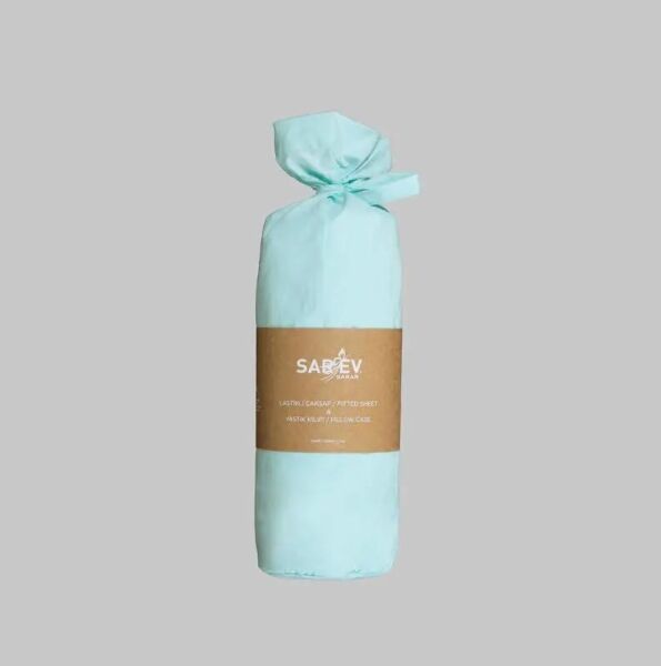 Sarev Fitted Çarşaf Ranforce Mint Tek Kişilik