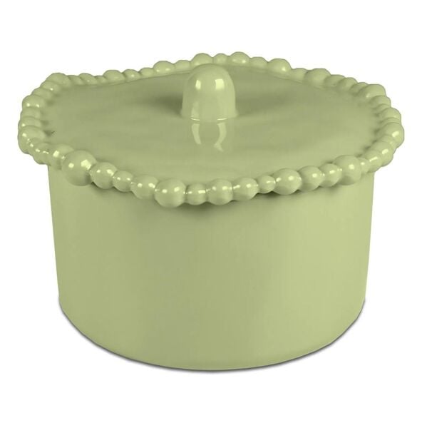 Baci Milano Jk&K Melamin Bisküvi Kavanozu 21 cm - Yeşil