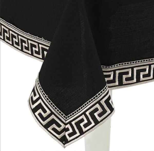 Nazik Home Mariva Masa Örtüsü Siyah 160X260