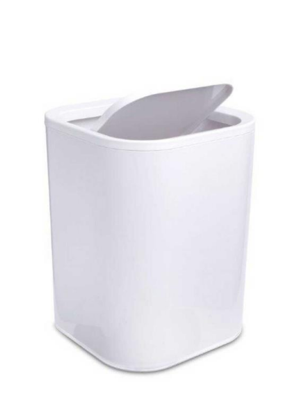 Primanova Klar Çöp Kovası Beyaz