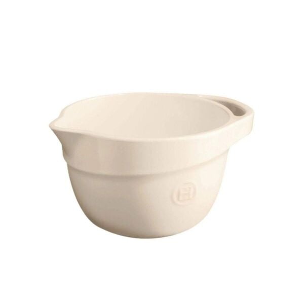 Emile Henry Karıştırma Kabı Yuvarlak 3.5 Lt Ekru/Clay