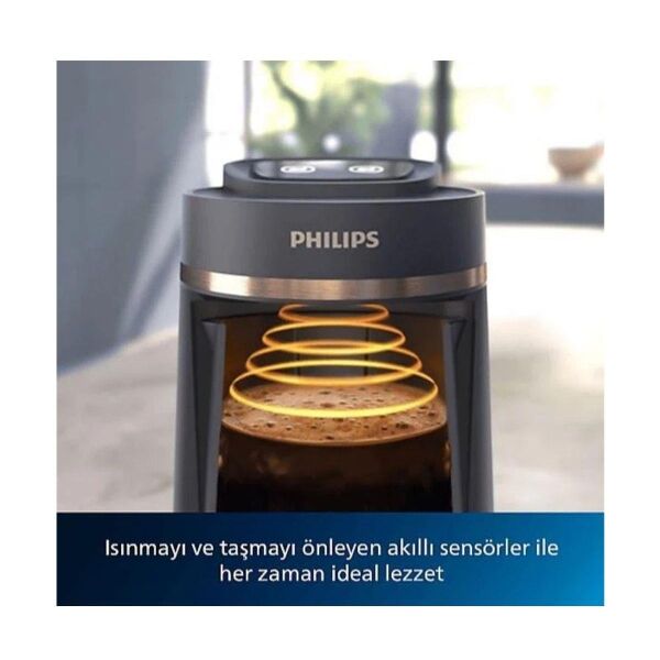 Philips HDA150/61 Türk Kahve Makinesi-Gri